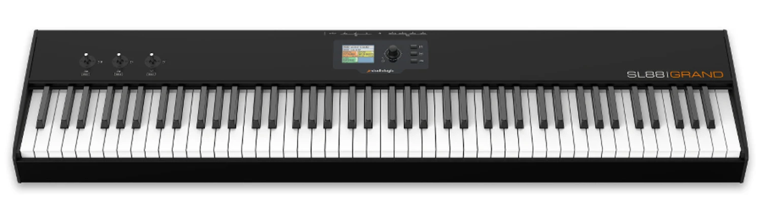 Studiologic-Fatar 88 Key MIDI Controller With Graded Hammer Action SL-88-GRAND 1 Studiologic-Fatar 88 Key MIDI Controller With Graded Hammer Action SL-88-GRAND
