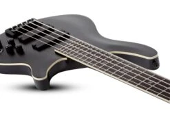 Schecter 5 String Bass SLS Evil Twin-5 Satin Black 1395-SHC -L.A MUSIC Instruments SLS ELITE 5 EVIL TWIN NECK JOINT8