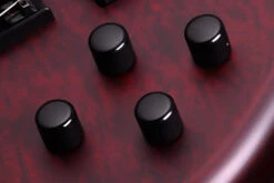 Schecter STILETTO-CST-4-VRS Vampire Red 4 String Bass With EMG HZ Pickups 2537-SHC -L.A MUSIC Instruments STILETTO 20CUSTOM 204 20VRS 20KNOBS 20CONTOUR