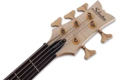 Schecter STILETTO-CST-5-LH-NAT Natural Satin 5 String Bass With EMG HZ Pickups 2542-SHC 10 Schecter STILETTO-CST-5-LH-NAT Natural Satin 5 String Bass With EMG HZ Pickups 2542-SHC -L.A MUSIC Instruments STILETTO 20CUSTOM 205 20NAT 20HEADSTOCK