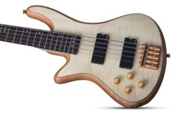 Schecter STILETTO-CST-5-LH-NAT Natural Satin 5 String Bass With EMG HZ Pickups 2542-SHC 11 Schecter STILETTO-CST-5-LH-NAT Natural Satin 5 String Bass With EMG HZ Pickups 2542-SHC -L.A MUSIC Instruments STILETTO 20CUSTOM 205 20NAT 20LH 20BODYTILT