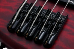 Schecter STILETTO-CST-5-VRS Vampire Red 5 String Bass With EMG HZ Pickups 2538-SHC -L.A MUSIC Instruments STILETTO 20CUSTOM 205 20VRS 20BRIDGE