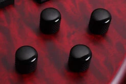 Schecter STILETTO-CST-5-VRS Vampire Red 5 String Bass With EMG HZ Pickups 2538-SHC -L.A MUSIC Instruments STILETTO 20CUSTOM 205 20VRS 20KNOBS