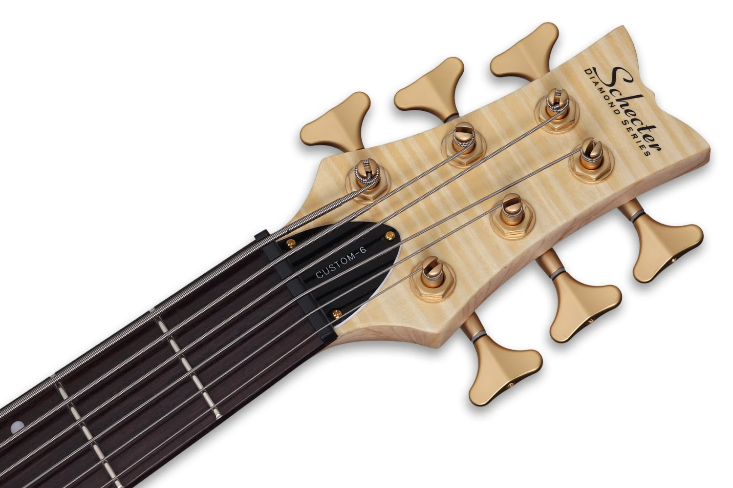 Schecter STILETTO CST 6LH NAT LH Natural Satin 6 String Bass With EMG HZ Pickups 2544-SHC 2 Schecter STILETTO CST 6LH NAT LH Natural Satin 6 String Bass With EMG HZ Pickups 2544-SHC - Image 2