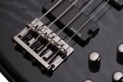 Schecter Stiletto Series STILETTO-EXT-4-STBLK See-Thru Black 4 String Bass With Schecter Diamond Bass 2503-SHC -L.A MUSIC Instruments STILETTO 20EXTREME 204 20STBLK 20BRIDGE