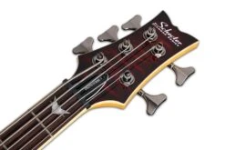 Schecter STILETTO EXT 5 BCH Black Cherry 5 String Bass With Schecter Diamond Bass 2502-SHC 7 Schecter STILETTO EXT 5 BCH Black Cherry 5 String Bass With Schecter Diamond Bass 2502-SHC -L.A MUSIC Instruments STILETTO 20EXTREME 205 20BCH 20HEADSTOCK