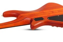 Schecter SSTILETTO-STU-5FL-LH-HSN Left Handed Honey Satin 5 String Bass Fretless With EMG HZ Pickups 2775-SHC -L.A MUSIC Instruments STILETTO 20STUDIO 205 20HSN 20FL 20BODY 20BACK9