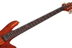 Schecter STILETTO-STU-8-HSN Honey Satin 8 String Bass With EMG HZ Pickups 2740-SHC -L.A MUSIC Instruments STILETTO 20STUDIO 208 20HSN 20NECK 20FULL