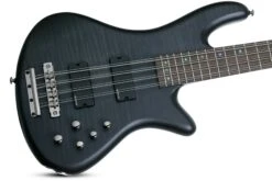 Schecter STILETTO STU 8 STBLS See Thru Black 8 String Bass With EMG HZ Pickups 2742-SHC -L.A MUSIC Instruments STILETTO 20STUDIO 208 20STBLK 20BODY