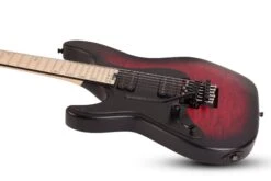 Schecter Miles Dimitri Baker SVSS LH Left Handed Crimson Red Burst Satin 2136-SHC -L.A MUSIC Instruments SVSS MDB CRBS LH TILT MF TILT NEW