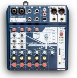 SOUNDCRAFT NOTEPAD-8FX 8 CHANNEL MIXER