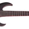 Schecter Sunset-7 ET EVERTUNE Red Dawn 7 String Electric Guitar, Gloss Black 3893-SHC