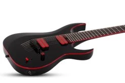 Schecter Sunset-7 7 String Red Dawn Gloss Black 3891-SHC -L.A MUSIC Instruments Sunset 7 20Red 20Dawn.Gloss 20Black.02
