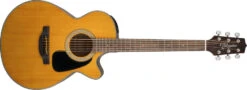 Takamine FXC Cutaway Acoustic-Electric Guitar, Natural GF30CE-NAT
