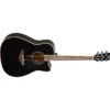 Yamaha FGCTA BL Acoustic Electric Guitar Black