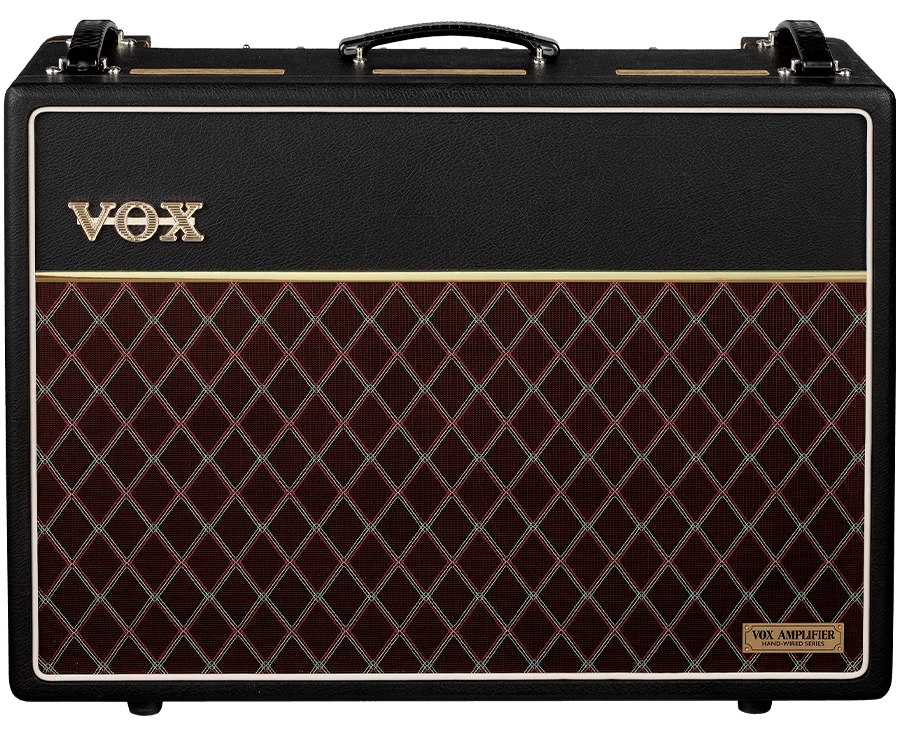 Vox 2x12" Handwired 30 Watt Combo Amplifier Celestion Alnico Blue AC30HWR2X 1 Vox 2x12" Handwired 30 Watt Combo Amplifier Celestion Alnico Blue AC30HWR2X