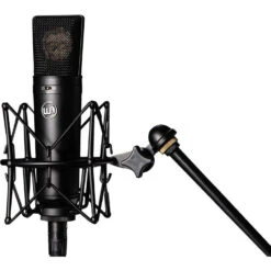 Warm Audio Multi-Pattern Condenser Microphone (Limited Edition Black) WA87B -L.A MUSIC Instruments WA87B hqw sample