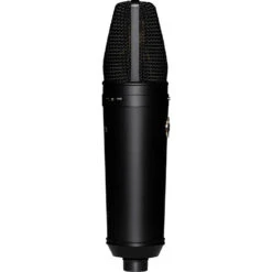 Warm Audio Multi-Pattern Condenser Microphone (Limited Edition Black) WA87B -L.A MUSIC Instruments WA87B hqw side