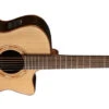 Washburn Comfort Deluxe Natural Grand Auditorium Cutaway Solid Sitka Spruce Rosewood WCG20SCE-O