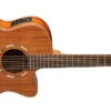Washburn Comfort Series 6 String Acoustic-Electric Guitar Natural WCG55CE-O