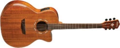 Washburn Comfort Series 6 String Acoustic-Electric Guitar Natural WCG55CE-O