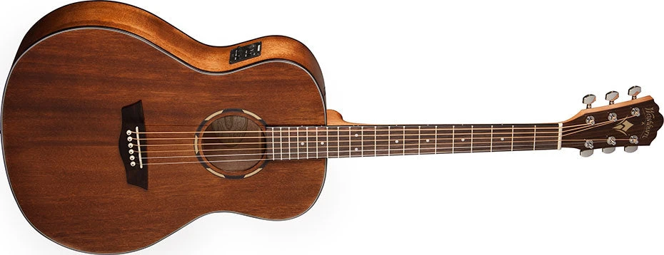 Washburn WLO12SE Woodline Natural Orchestra Solid Mahogany Acoustic Electric 1 Washburn WLO12SE Woodline Natural Orchestra Solid Mahogany Acoustic Electric