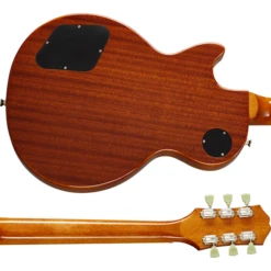 Epiphone Inspired By Gibson – Original Collection Epi Les Paul Standard 50 S – Metallic Gold Top EILS5MGNH -L.A MUSIC Instruments back neck 500 500 5