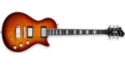 Hagstrom Ultra Max Series Electric Guitar, Golden Eagle Burst Gloss ULMAX-GEB