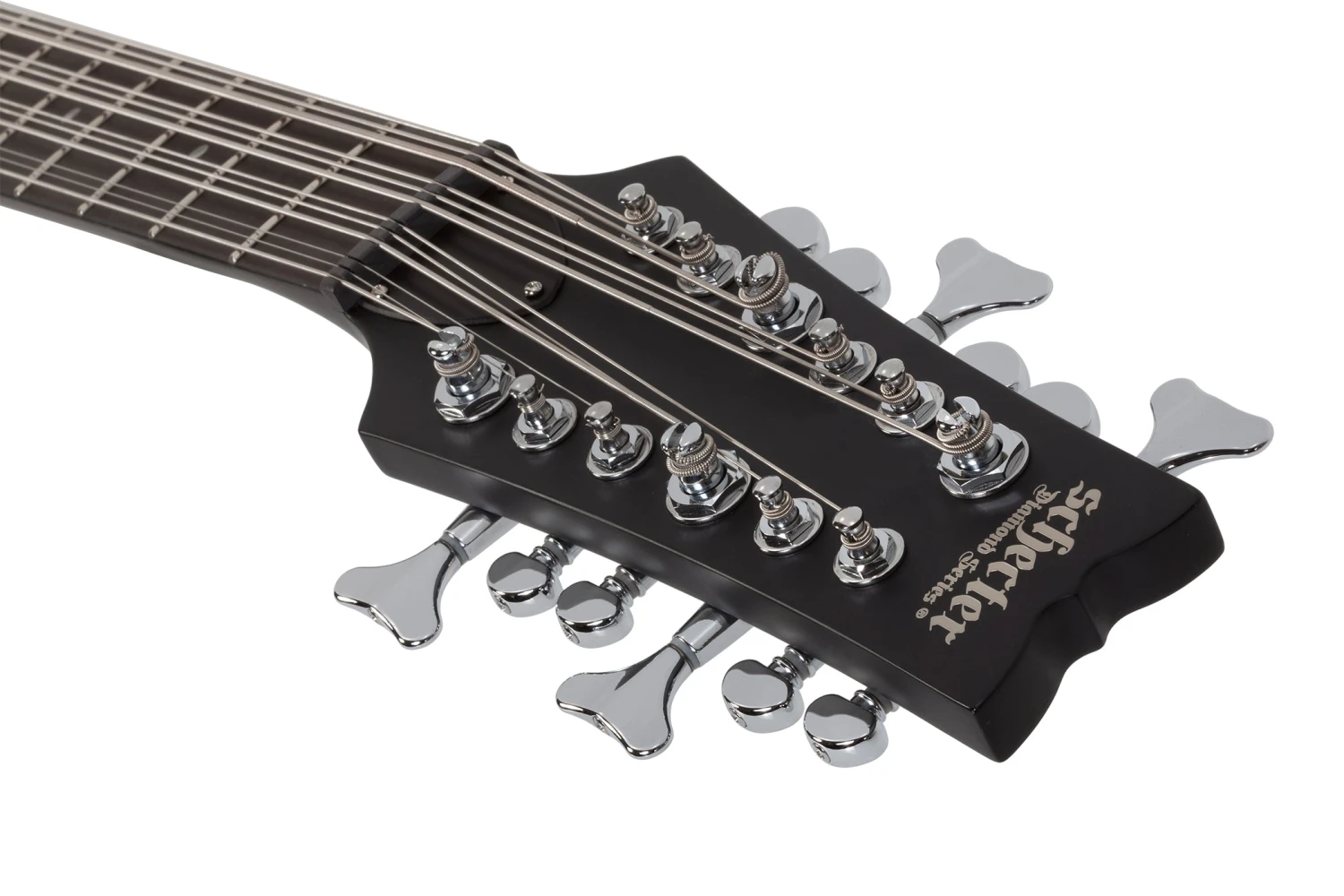 Schecter Dug Pinnick Dp-12 Electric Bass, Satin Black 459-SHC 4 Schecter Dug Pinnick Dp-12 Electric Bass, Satin Black 459-SHC - Image 4