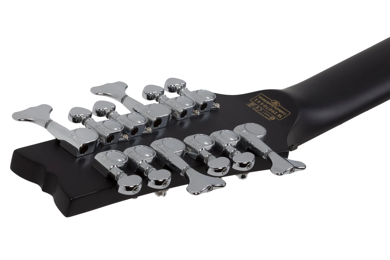 Schecter Dug Pinnick Dp-12 Electric Bass, Satin Black 459-SHC 5 Schecter Dug Pinnick Dp-12 Electric Bass, Satin Black 459-SHC - Image 5