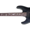 Schecter LEFT HANDED DAMIEN PLATINUM DAMIEN-PLAT-6-LH-SBK Satin Black Guitar With EMG 81, 85 Pickups 1182-SHC
