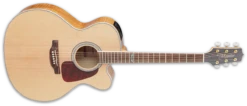 Takamine Jumbo Cutaway Acoustic-Electric Guitar, Natural GJ72CE-NAT