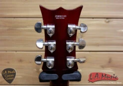 DBZ Bolero Guitar Flame Top Amber Cherry Sunburst Made In China -L.A MUSIC Instruments good 4 67501