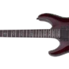 Schecter Left Handed Hellraiser Series HR-C-1-LH-BCH Black Cherry Guitar With EMG 81TW 89 Pickups 1795-SHC