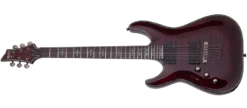 Schecter Left Handed Hellraiser Series HR-C-1-LH-BCH Black Cherry Guitar With EMG 81TW 89 Pickups 1795-SHC