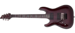 Schecter LEFT HANDED HELLRAISER HR-C-1-FR-LH-BCH Black Cherry Guitar With Floyd Rose And EMG 81TW 89 1831-SHC