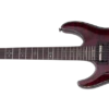 Schecter LEFT HANDED HR-C-1-FR-S-LH-BCH Black Cherry Guitar With FR And Sustainiac And EMG 81 1828-SHC