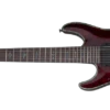 Schecter HR-C-7-FR-LH-BCH Blk Cherry 7 String Guitar With Floyd Rose And EMG 707TW 1832-SHC