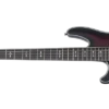 Schecter Hellraiser Extreme-5 5-String Left Handed Electric Bass Guitar, 24 Frets, Crimson Red Burst Satin 1921-SHC