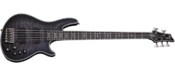 Schecter HR-EXTREME-5-STBLS See-Thru Black 5 String Bass With EMG 40TW Pickups 1918-SHC