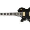 Epiphone Les Paul Custom Electric Guitar, Left Handed - Ebony EILCEBGHLH
