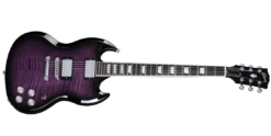 Gibson SG Modern Electric Guitar - Dark Purple Burst SGM01PUCH