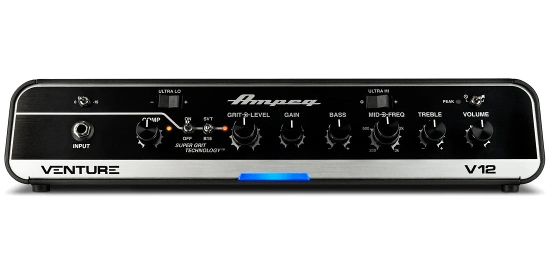 Ampeg Venture V12 Compact Bass Head VENTURE V12 1 Ampeg Venture V12 Compact Bass Head VENTURE V12