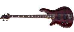 Schecter OMEN-EXTREME-4-LH-BCH Black Cherry 4 String Bass With Schecter Diamond Bass 2046-SHC