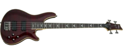 Schecter OMEN-EXTREME-4-BCH Black Cherry 4 String Bass With Schecter Diamond Bass 2040-SHC