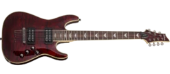 Schecter Omen Series OMEN-EXT-7-BCH Black Cherry Guitar With Schecter Diamond Plus 2008-SHC
