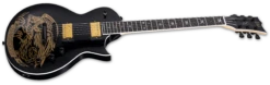 ESP LTD Will Adler Warbird Signature Electric Guitar - Black LWAWARBIRDBLKG -L.A MUSIC Instruments original 23