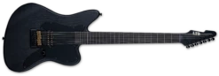 ESP LTD Alex Wade XJ AW-XJ7 Signature 7 String Baritone Electric Guitar - Black Satin LAWXJ7BETOGBLKS