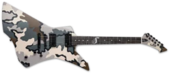 ESP LTD JAMES HETFIELD SNAKEBYTE CAMO - KUIU CAMO SATIN LSNAKEBYTECAMO -L.A MUSIC Instruments original 82