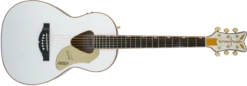 Gretsch G5021WPE Rancher™ Penguin™ Parlor Acoustic / Electric, Fishman® Pickup System, White
